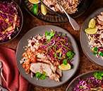 Jerk-rubbed Pork With Pineapple Slaw | Pork Recipes | Tesco Real Food