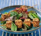 Tofu brochettes with sesame seeds | Tesco Real Food