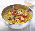 Yellow lentil dhal with carrots | Tesco Real Food