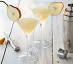 Pear and elderflower martini | Tesco Real Food