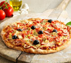 Ham and cheese pizza | Tesco Real Food
