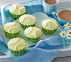 Tennis Ball Peach Cupcakes | Cupcake Recipes | Tesco Real Food