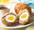 Turkey & cumin Scotch eggs | Tesco Real Food
