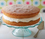 Passion fruit and lime Victoria sponge | Tesco Real Food