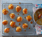Salted caramel choux buns | Tesco Real Food