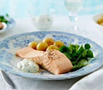 Simple poached salmon fillets | Tesco Real Food