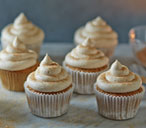 Eggnog cupcakes with spiced brandy buttercream frosting | Tesco Real Food