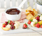 Salted caramel and chocolate fondue | Tesco Real Food