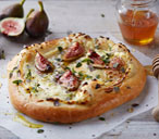 Pizza with fresh figs, ricotta, thyme and honey | Tesco Real Food