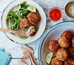 Gluten-free crab cakes | Tesco Real Food