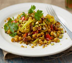 Chickpea, date and pistachio pilaf | Tesco Real Food