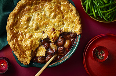 See more vegetarian pie recipes
