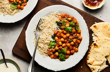 High-fibre meals