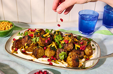 Chaat masala baby potatoes