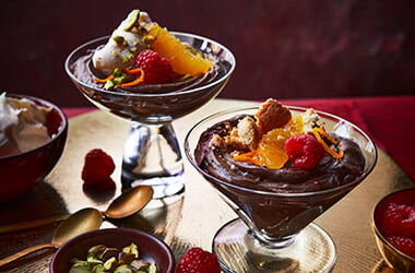 Chocolate orange mousse