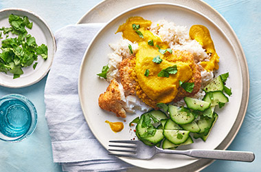 Cod katsu curry