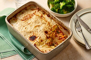 Courgette moussaka