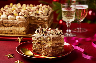 Gingerbread tiramisu