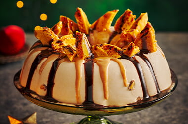 Butterscotch and honeycomb bundt