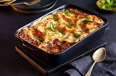 Leftovers lasagne