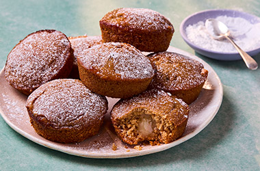 Lemon curd nonnettes