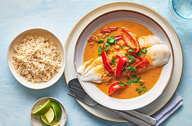 Moqueca stew with basa
