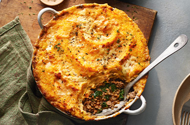 Seven veg cottage pie