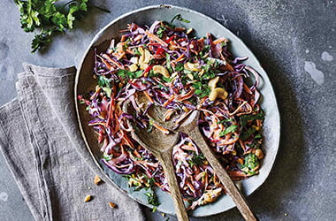 Spiced Indian slaw