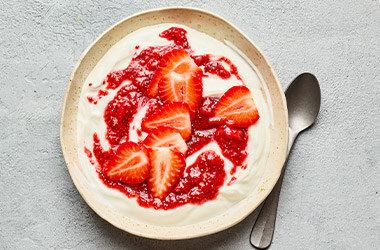 Strawberry chia jam