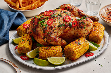 Slow-cooker piri piri-inspired chicken