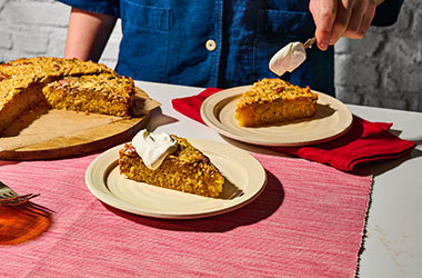 Seema’s toscakaka cake