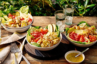 Cuban sandwich salad