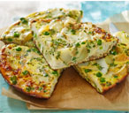 Chunky kedgeree frittata with new potatoes | Tesco Real Food