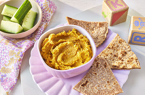 Chickpea and squash houmous