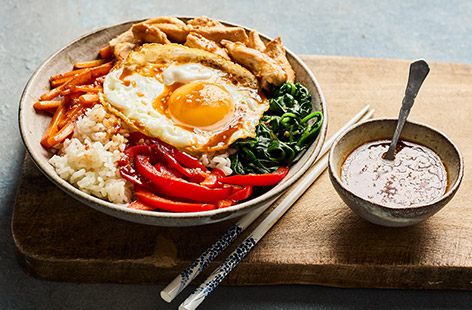 From rice bowls to stews, have a go at recreating your favourite Korean dishes with our great Korean recipes.