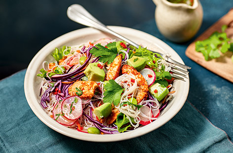 Their crisp texture, vibrant colour and peppery flavour makes radishes a really popular vegetable and they're more versatile than you think. From salads and slaws to pickles and soups, we've got loads of radish recipes to try.