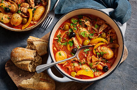 One-pot chicken recipes and dishes