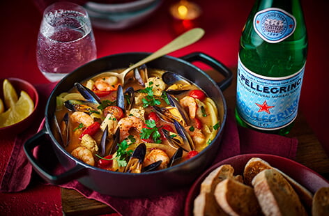 Light and fragrant, this luxury fish stew is ideal for Christmas Eve dinner