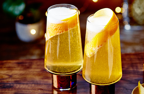 Put a fruity twist on a classic gin cocktail with this marmalade French 75 recipe
