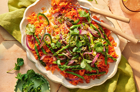 Side dishes are a great way to add more flavours and textures to a meal - add some spice, some crunch, and of course, some of your five-a-day with our creative and tasty side dish recipes.