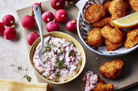 Level up your sauce game with this beautiful and vibrant twist on traditional tartare sauce.