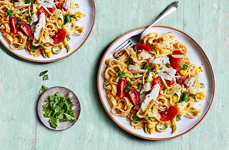 If you love pasta and a creamy seafood chowder, you'll love this fusion dish that's comforting, flavoursome and surprisingly healthy.