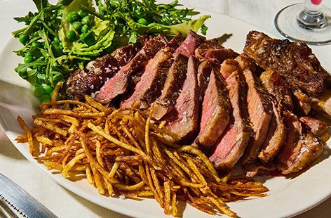 Cooking the perfect steak can be tricky but we’ve included all the cheffy tips and tricks in our recipe so that you can get the most out of your steak. Serve with your favourite sides, we love these crispy matchstick fries and fresh salad.