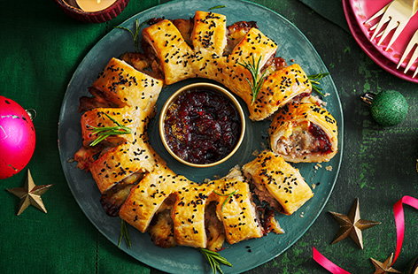 Christmas canapés and nibbles