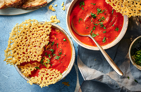 Whether classic or with a twist, we've got all the tomato soup recipes you need for a comforting lunch.