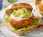 Mexican Burger | Sweet Potato Recipes | Tesco Real Food