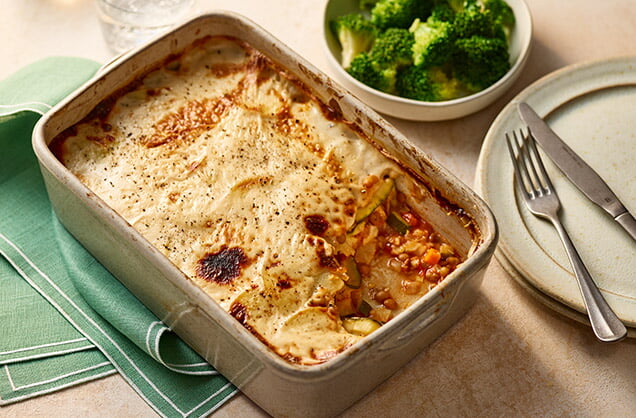 Thursday: Courgette moussaka