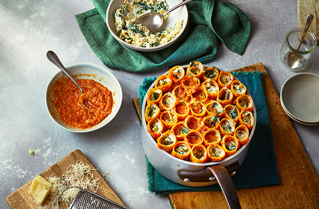 The decadent and indulgent vegetarian menu