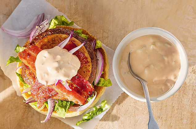 Pick your burger toppings