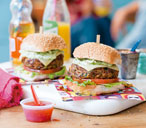 Mexican bean burgers with guacamole | Tesco Real Food